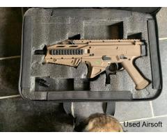 Asg Scorpion EVO Atek. 5 mags, bag, & Tracer adapter