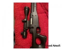 L96 Airsoft Rifle with LED scope - Image 4