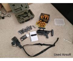 Ares M230 moscart launcher + extras