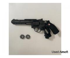 Umerex Ruger Superhawk 6" Airsoft Revolver in Black - Image 4