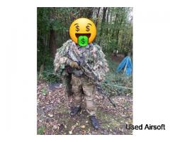 REAL ARMY HANDMADE GHILLIE SUIT