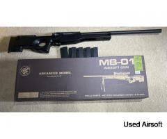 Well MB-01 Warrior I Sniper Rifle with 5 magazines - Image 3