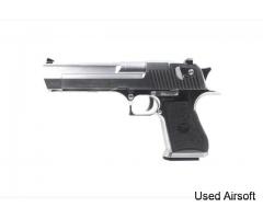 Cybergun Desert Eagle .50AE GBB Pistol, Silver