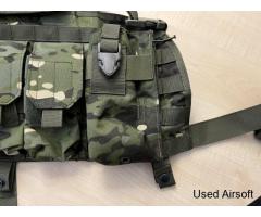 Tactical Fully Loaded Recon Lightweight Chest Harness, Multicam Tropic - Image 3