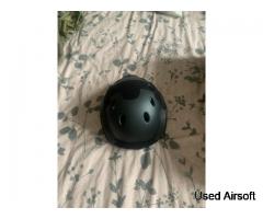 Black Airsoft Helmet