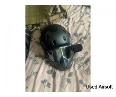 Airsoft Helmet & Facemask