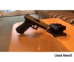 Glock Pistol with Clip on Holster - Image 2