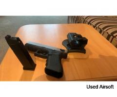 Glock Pistol with Clip on Holster - Image 3