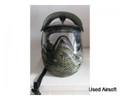 airoft body armer and face protection.