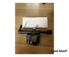 real belarusian posp scope 6x dovetail mounted - Image 2