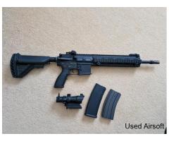Specna Arms SA-H03 Assault Rifle with Upgraded motor + Sight and mags