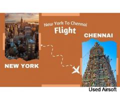 New York To Chennai Flight