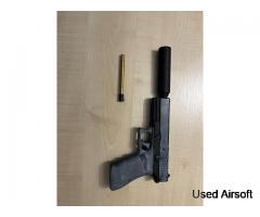Used - Glock 18 Pistol / Extended Barrel and Roni Kit
