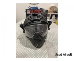 Nuprol Fast Adjustable Helmet With Removable Pilot Mask - Image 2