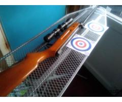 22 CAL AIR RIFLE WITH SCOPE