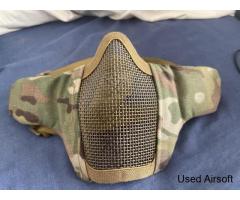 one tigris Airsoft Paintball Half Face Mask With Steel Wire Mesh - Image 2