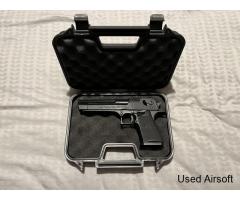 Tokyo Marui Desert Eagle Hard Kick with 5 Mags, Holster and Case. - Image 3