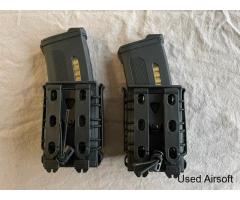 2 x G36 EPM-G Mid Cap Slim Mags With Molle Quick Draw Pouches - Image 3