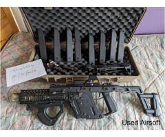 Krytac Kris Vector Electric AEG with 8 mags and Carry case. - Image 2