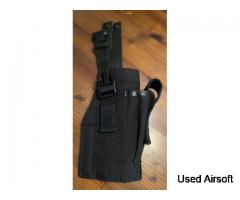 PISTOL / MAG HOLDER - UNIVERSAL PISTOL KOMBAT TACTICAL WITH SINGLE MAG POUCH