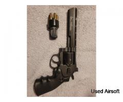 Asg Dan Wesson 6inch CO2 Revolver with speed loader & 12 shells - Image 2