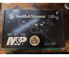 Cybergun Smith & Wesson M&P9 GBB pistol dark earth, semi and fully automatic