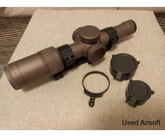 Ares 1-6x24 illuminated scope with 20mm mount