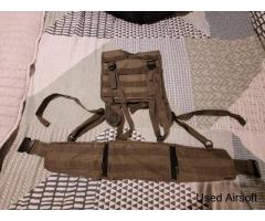 Molle belt and H harness rig OD Green