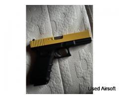 Glock 17 GBB Two Tone Yellow