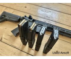 Rare arms shell ejecting AR-15 gbbr colt m4 + extra mags & shells - Image 3