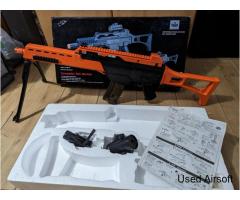 M41K2 G36 Sniper Airsoft BB Gun 2 Tone Black Orange - Image 3