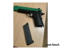 Army armament 1911 gas pistol- practically new