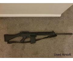 Ares l1a1 slr upgraded+ 5 mags