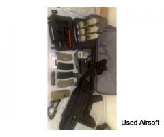 Full setup for sale pistol, rifle, loads extra. See description