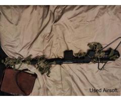 ASG SVD Sniper Rifle With Scope