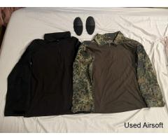 Tactical Shirts (Flecktarn and black)