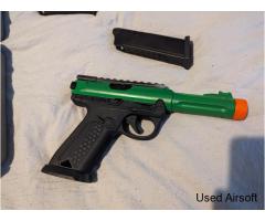 App01 gass pistol with case and extras - Image 2