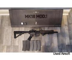 Tokyo Marui MK18 GBBR  - As Brand New (Fully Upgraded with extras) - Image 2