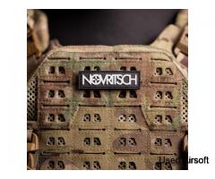 Novritsch Black Logo Morale Velcro Hook and Loop Patch - Image 2