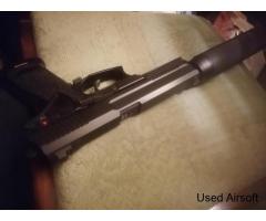 Fully upgraded asg mk23 with silverback suppressor - Image 2