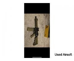 Specna Arms SA-F01 FLEX Compact Carbine AEG, Half-Tan