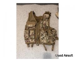 Kombat Tactical Cross Draw Tactical Vest - Lightly used.