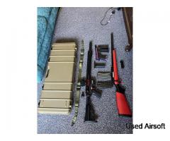 Sa-v26 riffle, spring sniper and gas blowback pistol - Image 1