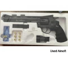 ASG Dan Wesson 8" Airsoft Revolver Site Legal 07553056493