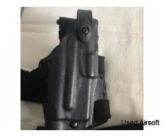 Safariland ALS/SLS Glock 17 drop leg holster