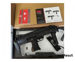 Umarex H&K MP7 A1 Airsoft GBB SMG plus airtac mp5 adapter