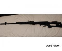 A&K SVD Dragunov spring powered (full metal)