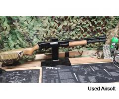 APS CAM 870 Shotgun Classic MKIII + 23 shells and lots of accessories - Image 3