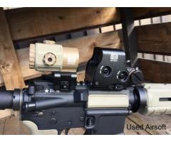 Airsoft Replica - EOTEC G43 3X Magnifier W/ Flip To Side Mount - FDE - NEW - Image 4