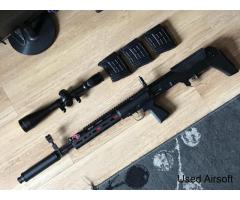 CYMA SVU OTs-03 AEG Bullpup Dragunov + scope